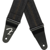 Fender x Wrangler Denim Strap Washed Black Stitch